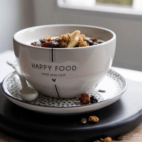 Bowl HAPPY FOOD von Bastion Collections