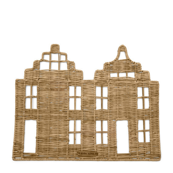 Rustic Rattan HAPPY HOME PLACEMAT