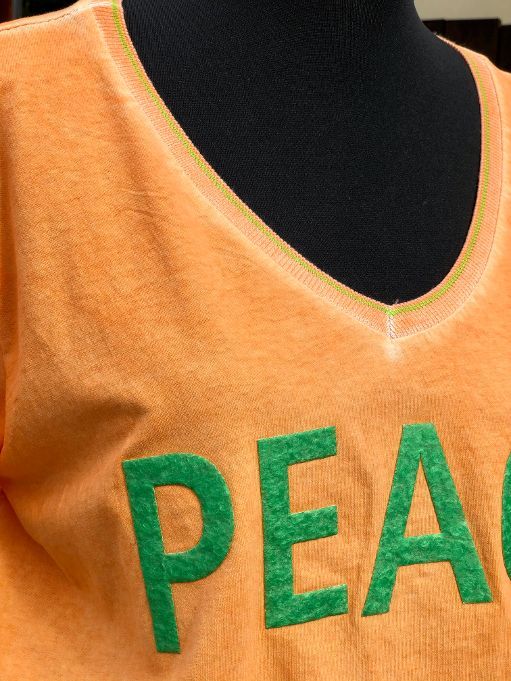 T-Shirt PEACE Orange